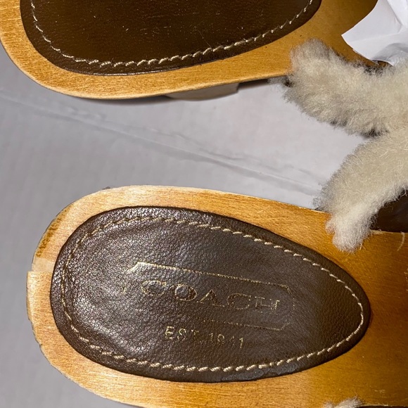 Coach Ivanka studded clog mules with chunky heel - Picture 6 of 16